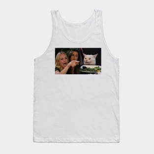 Woman Yelling at a Cat Tank Top